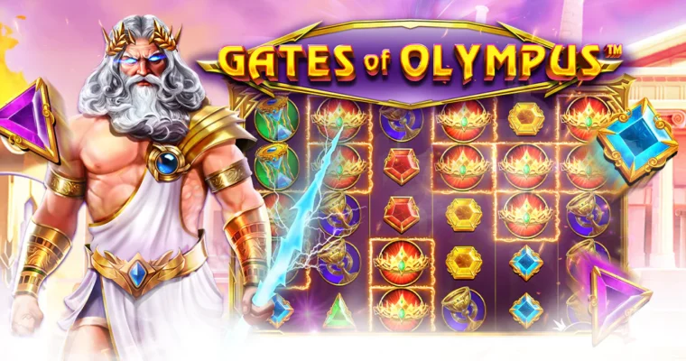 Gates of Olympus slot Zeus multiplier gameplay