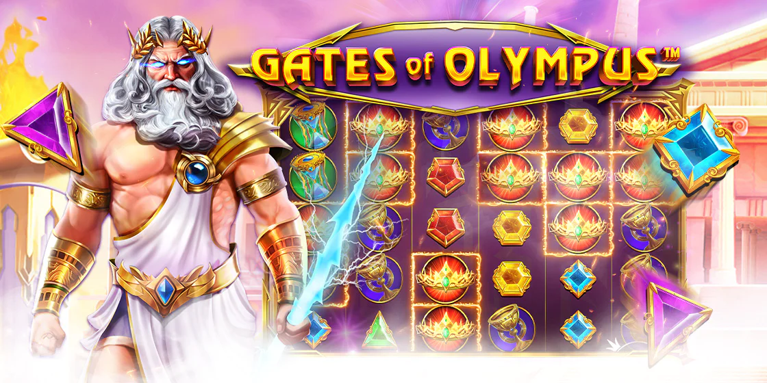Gates of Olympus slot Zeus multiplier gameplay